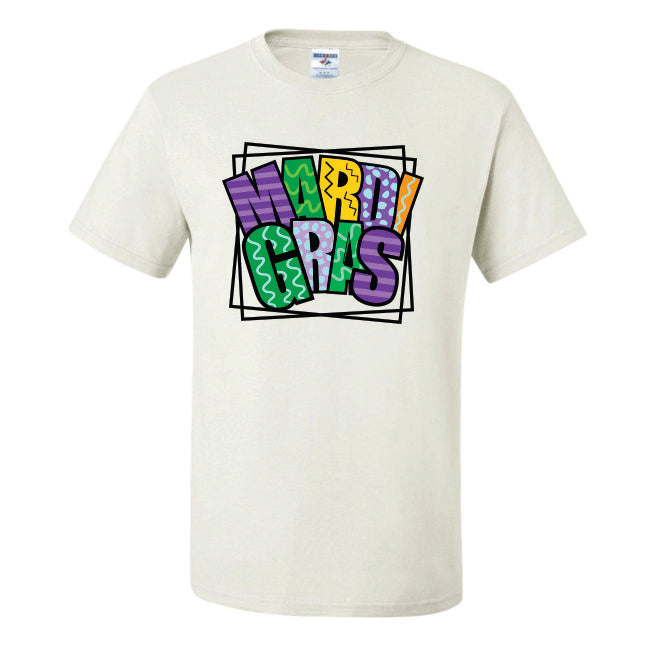 Mardi Gras Square (CCS DTF Transfer Only)