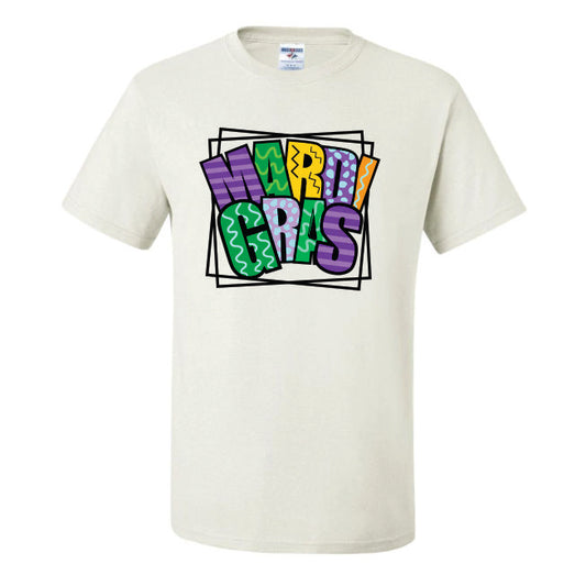 Mardi Gras Square (CCS DTF Transfer Only)