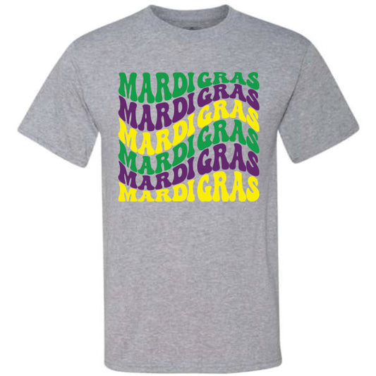 Mardi Gras Wave (CCS DTF Transfer Only)