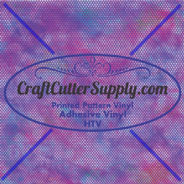 Mermaid Scales Small 12x12 - CraftCutterSupply.com