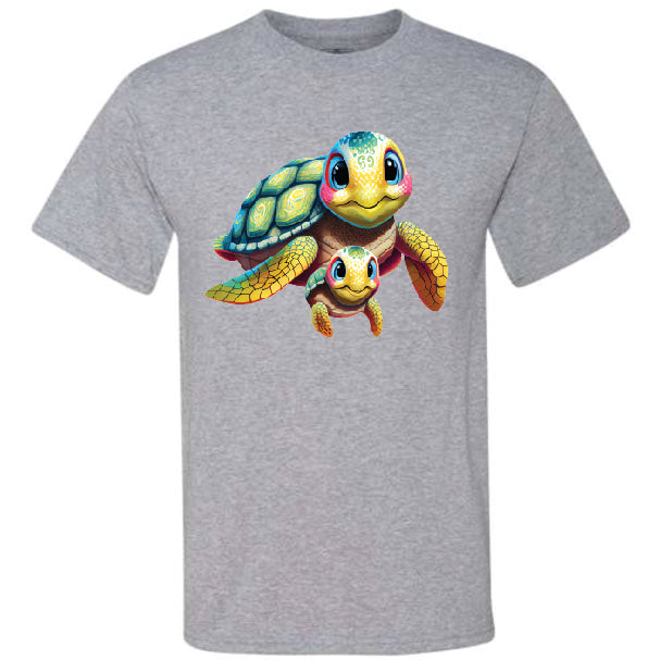 Just Keep Going Cute Turtle Tortoise Motivational Inspire T-Shirt