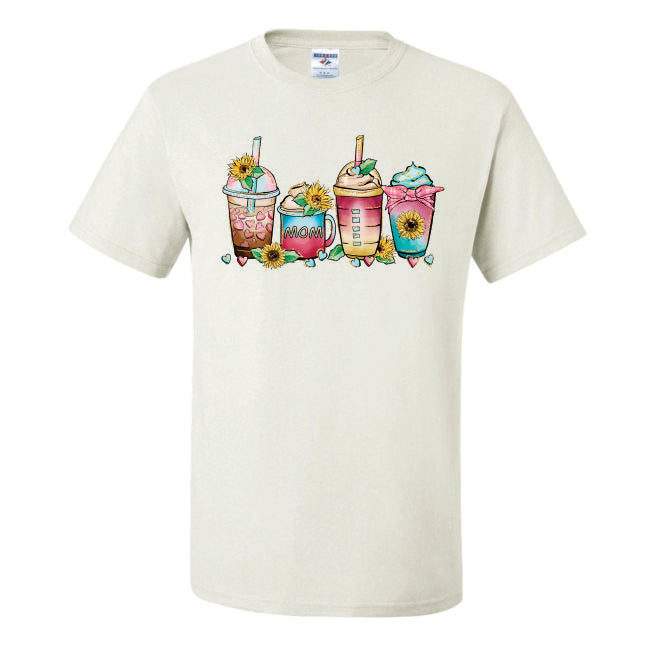 Mom Coffee Latte Cups (CCS DTF Transfer Only)