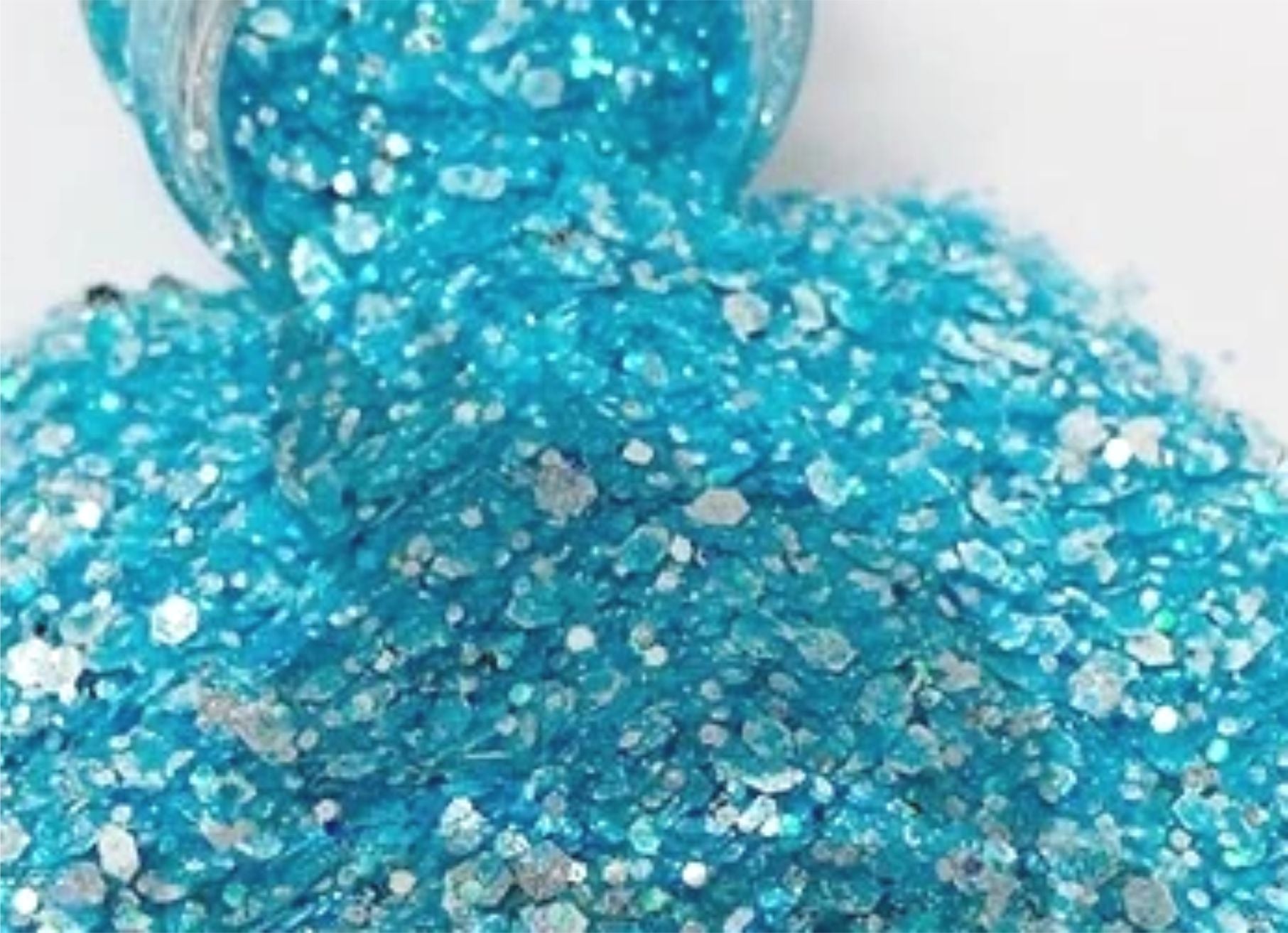 GlitterFlex Ultra Neon opaque Baby Blue Glitter HTV –