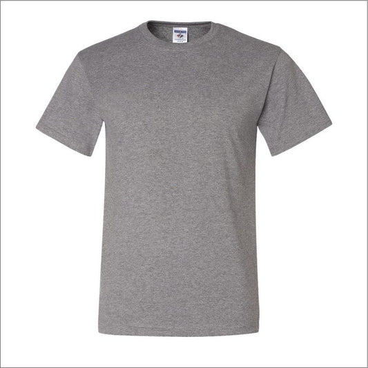 Youth Jerzees Brand 5.6oz 50/50 T-Shirt Color-Oxford - CraftCutterSupply.com