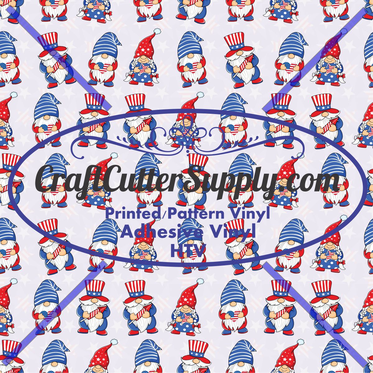 Patriotic Gnomes 12x12
