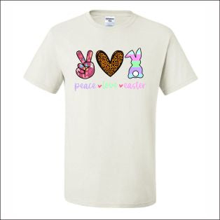 Peace Love Easter (CCS DTF Transfer Only)
