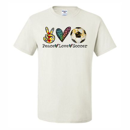 Peace Love Soccer (CCS DTF Transfer Only)