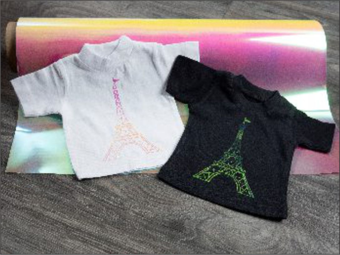 DecoFilm® Brilliant Chameleon Pink HTV - CraftCutterSupply.com