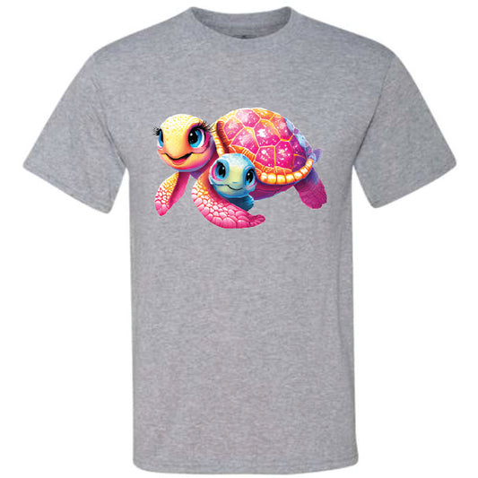 Pink Mom & Baby Turtle Mother's Day 2 (CCS DTF Transfer Only)