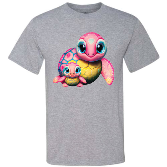 Pink Mom & Baby Turtle Mother's Day 4 (CCS DTF Transfer Only)