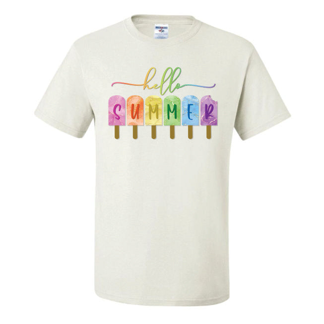 Popsicle Hello Summer (CCS DTF Transfer Only)