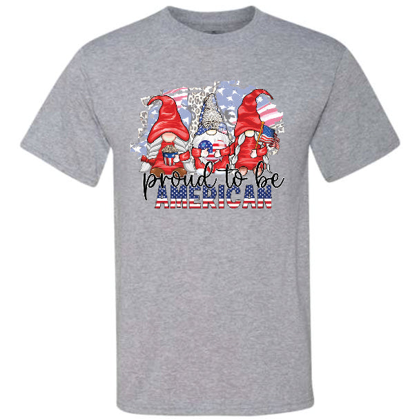 Proud To Be American Gnomes (CCS DTF Transfer Only)