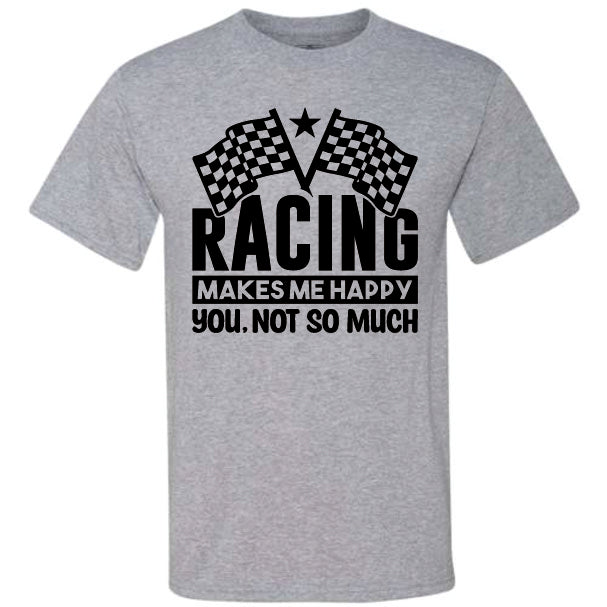 Racing Makes Me Happy (CCS DTF Transfer Only)