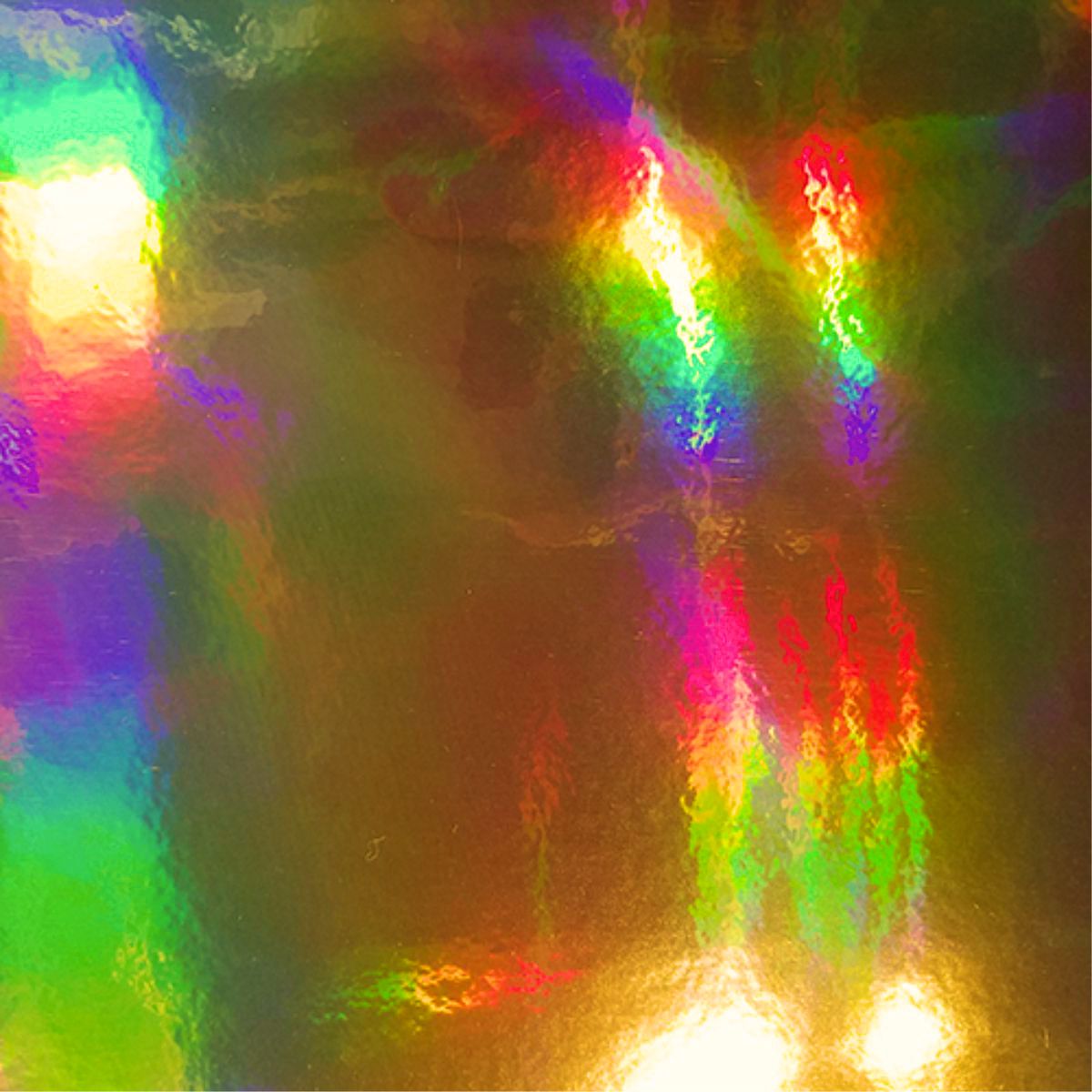 GOLD RAINBOW Sheen Metallic Holographic Tape 1 Width 