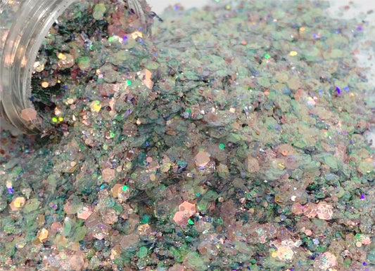 Glitter Chimp  Rainbow Eucalyptus Mixology Glitter CLEARANCE