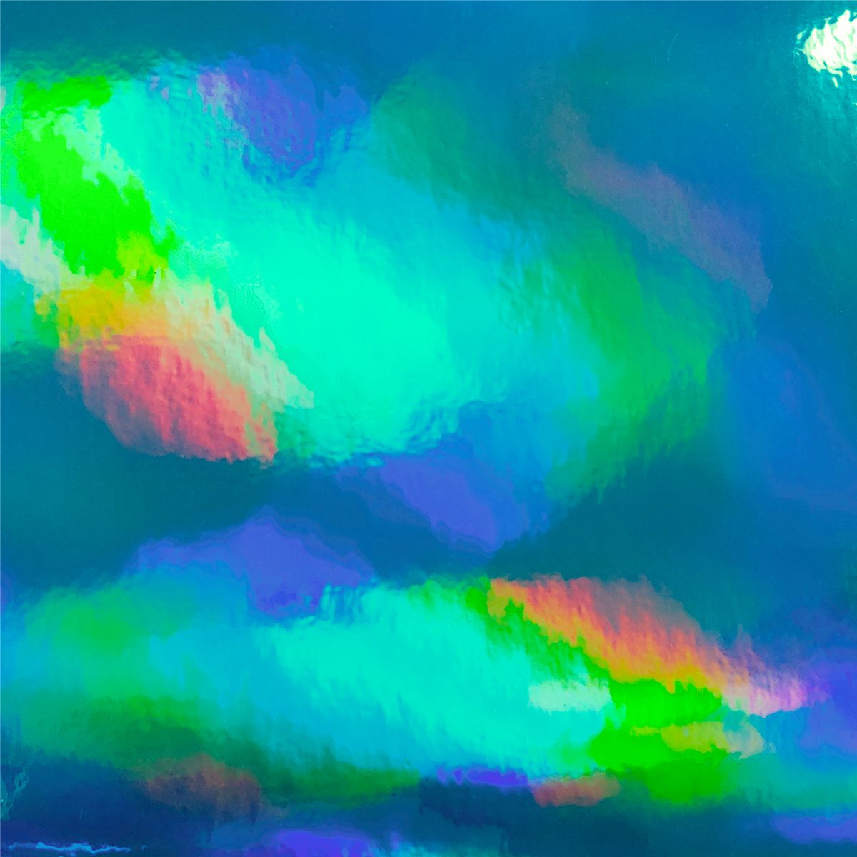 Rainbow Sky Blue Adhesive Vinyl Choose Your Length