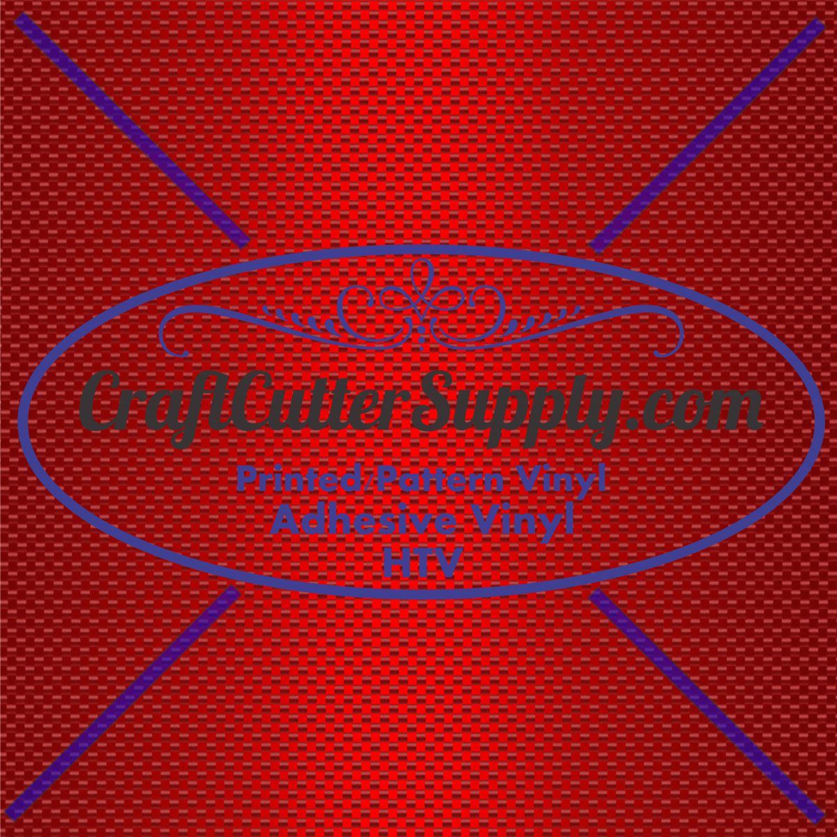Red Carbon Fiber 12x12 - CraftCutterSupply.com