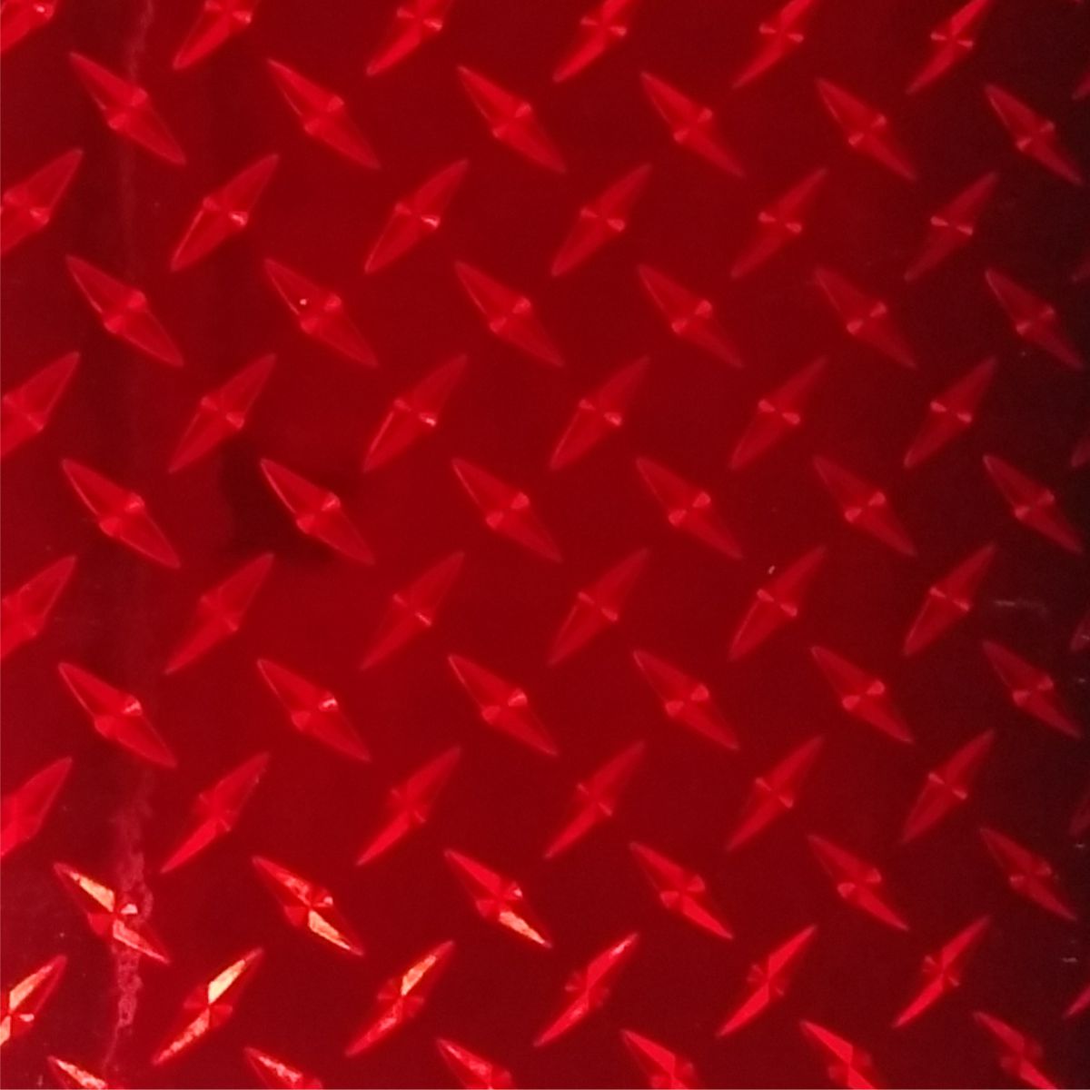 Diamond Plate Red Adhesive Vinyl Choose Your Length