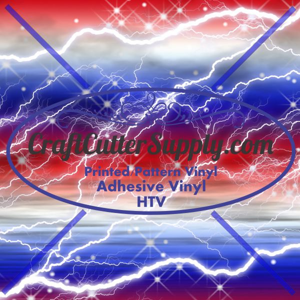 American Pride Red White and Blue HTV Patterns – Platinum Craft Vinyl