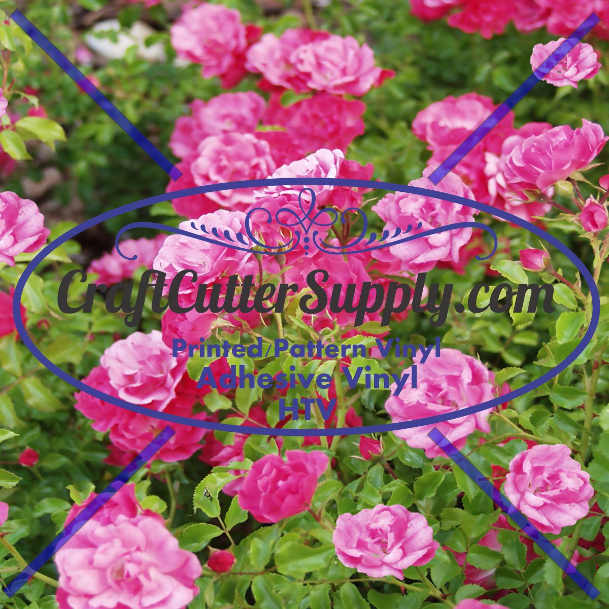 Roses 3 12x12 - CraftCutterSupply.com