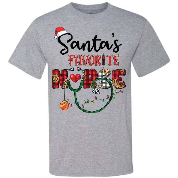 Santa's Favorite Nurse (CCS DTF Transfer Only)
