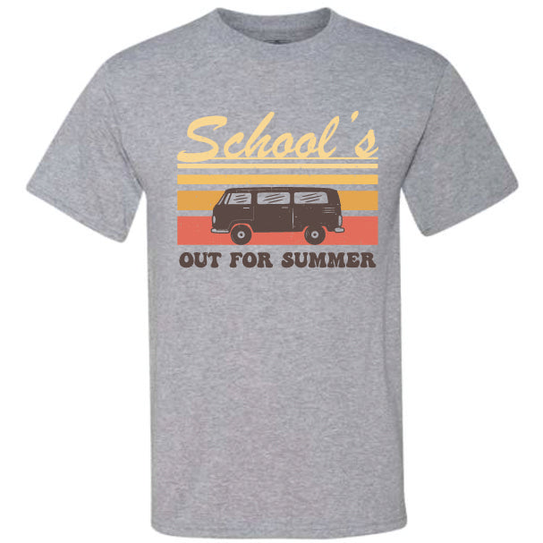 Schools Out For Summer Bus (CCS DTF Transfer Only)