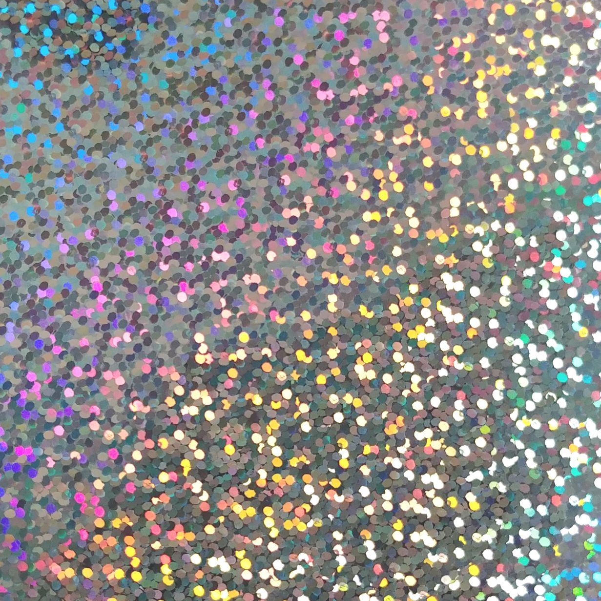 Sequins Silver Adhesive Vinyl