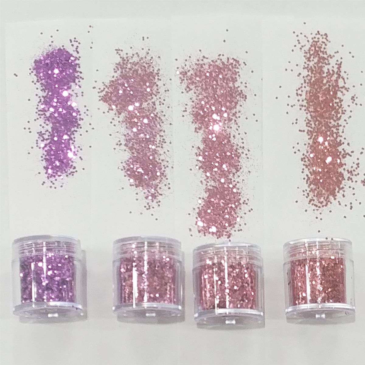 Loose Glitter Set 6 Purple/Pink –