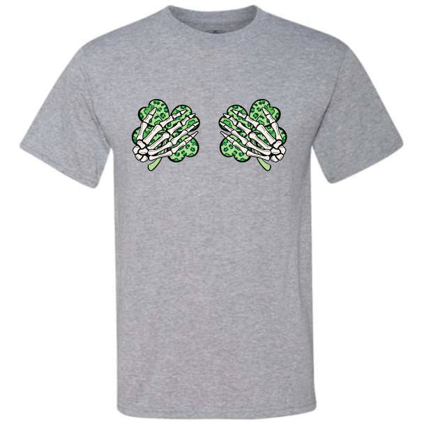 Shamrock Sketeon Hands (CCS DTF Transfer Only)