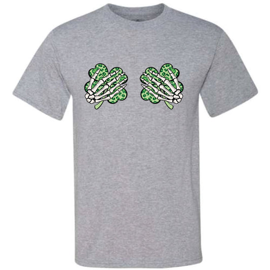 Shamrock Sketeon Hands (CCS DTF Transfer Only)