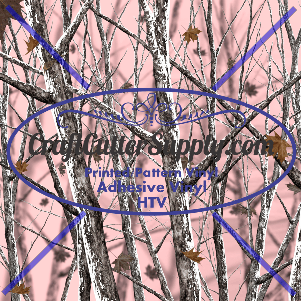 Snowstorm Camo Pink 12x12 - CraftCutterSupply.com
