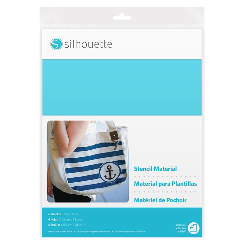 Silhouette Stencil Sheets (Adhesive)
