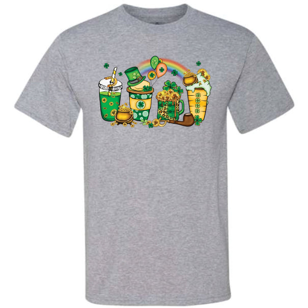 St. Pats Latte Drink Cups (CCS DTF Transfer Only)