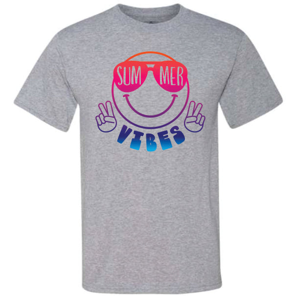 Summer Vibes Smiley (CCS DTF Transfer Only)