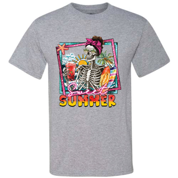 Sweet Summer Skeleton (CCS DTF Transfer Only)