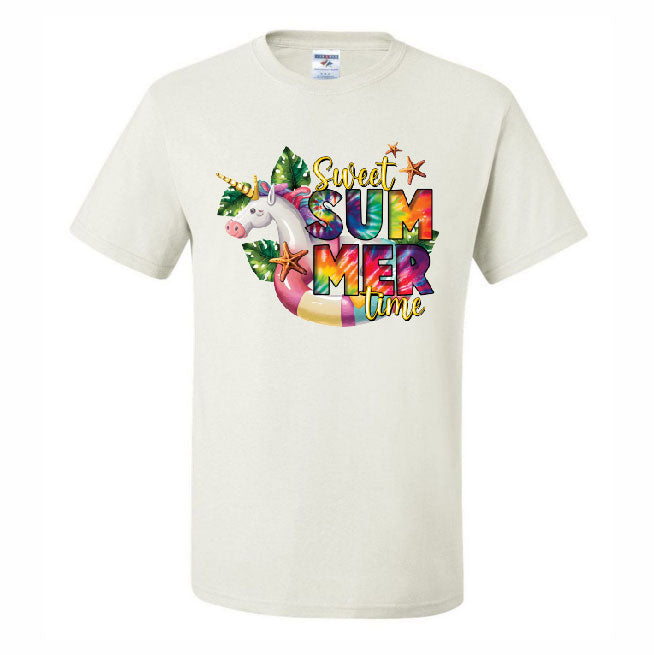 Sweet Summer Time Unicorn (CCS DTF Transfer Only)