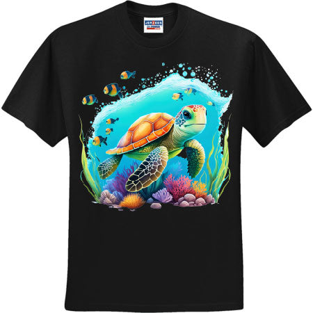 Swimming Turtle 2 (CCS DTF Transfer Only)
