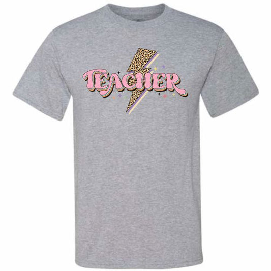 Teacher Lightning Bolt (CCS DTF Transfer Only)