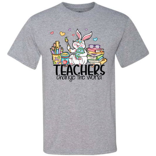 Teachers Change The World Easter (CCS DTF Transfer Only)