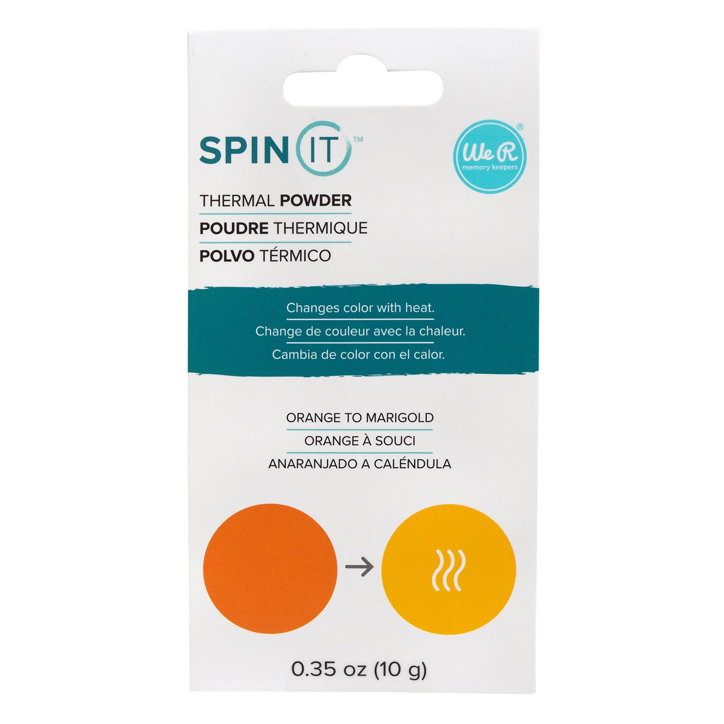 Spin It Thermal Powder Orange To Marigold