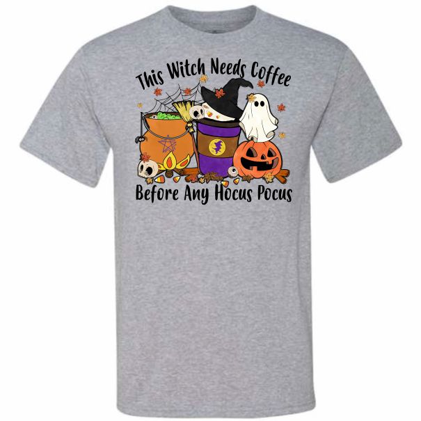 This Witch Needs Coffee (CCS DTF Transfer Only)
