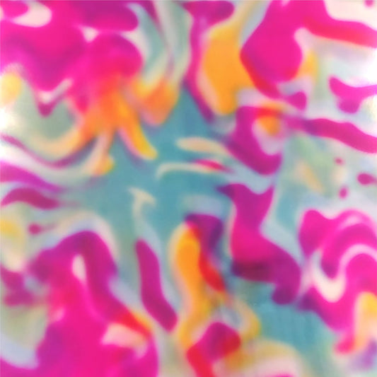 Tie Dye Adhesive Vinyl Choose Your Length CLEARANCE