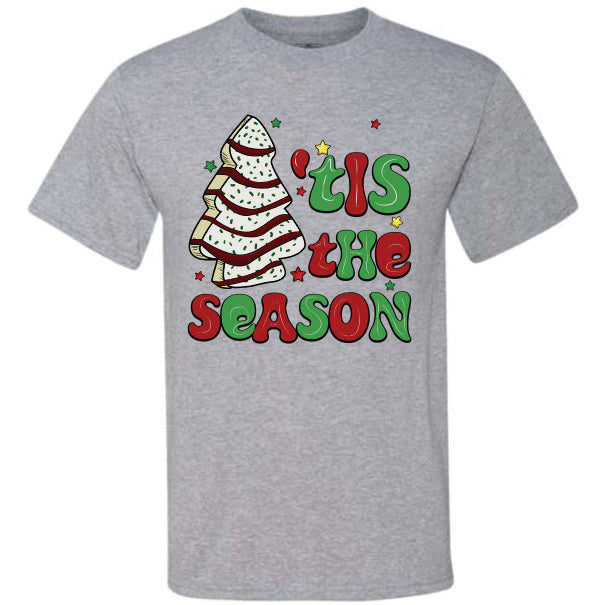 Tis The Season Tree Cake (CCS DTF Transfer Only)