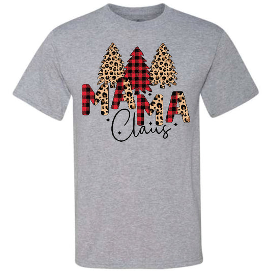 Trees Mama Claus  (CCS DTF Transfer Only)