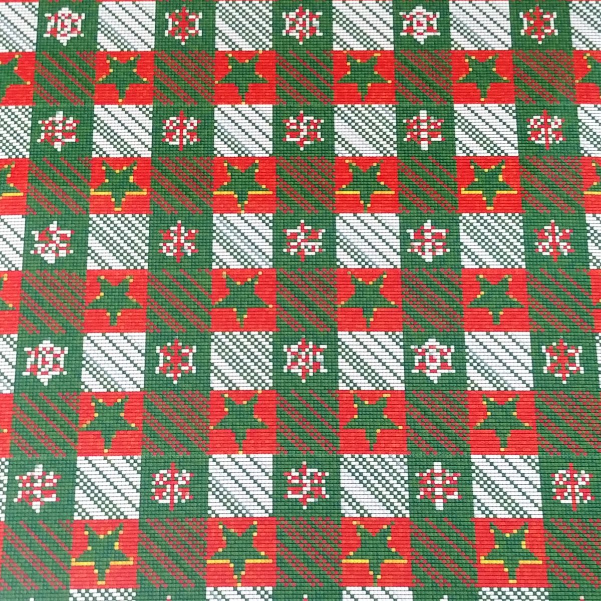 Festive Stylish Dark Forest Green Plaid Pattern Wrapping Paper Sheets