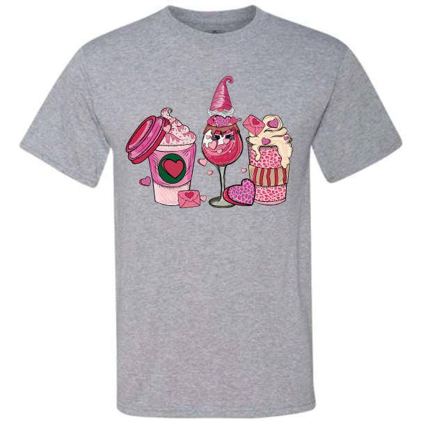 Valentine Coffee Latte Cups (CCS DTF Transfer Only)