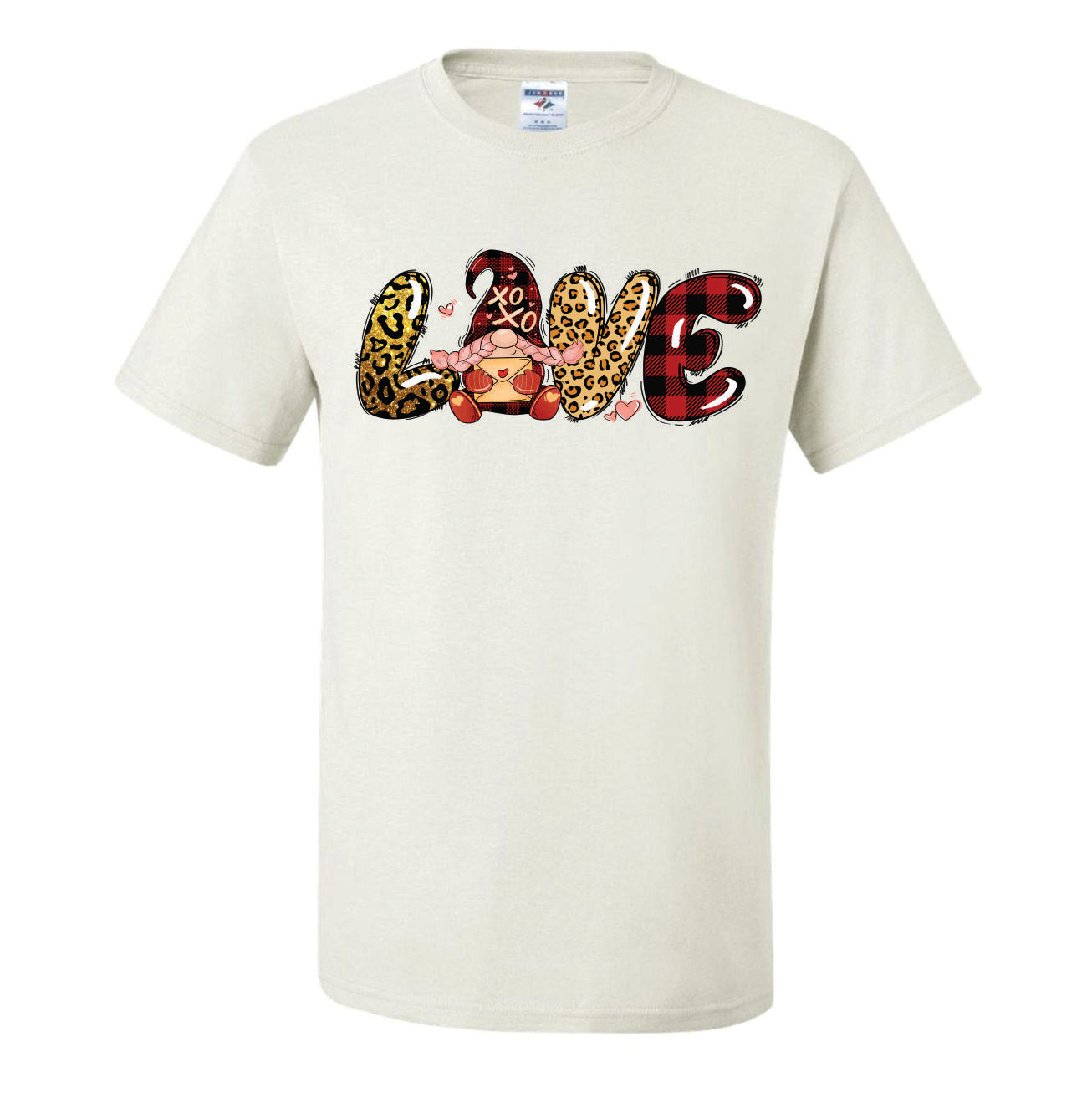 Valentine Gnome T-shirt Heat Transfers, T-shirt Transfers