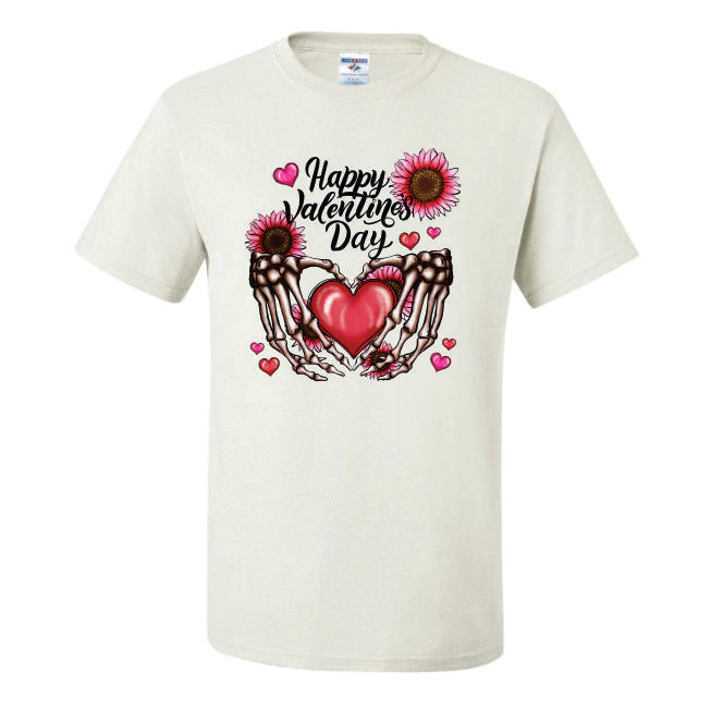 Valentine Skull Hands (CCS DTF Transfer Only)