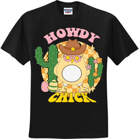 Western Easter Howdy Chick (CCS DTF Transfer Only)