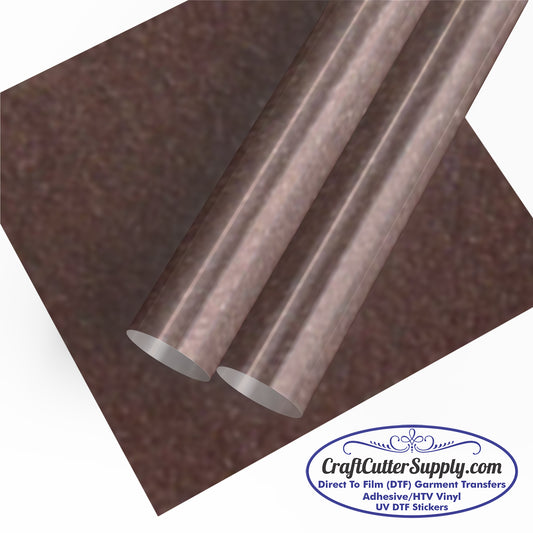 Premium DecoFlock Brown HTV 12in x 15in Sheets